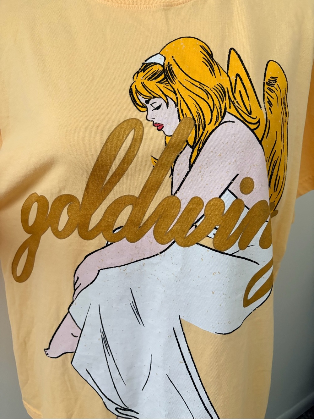 Goldwing Yellow Angel Graphic Tee - Women's Short Sleeve - Picture 5 of 7